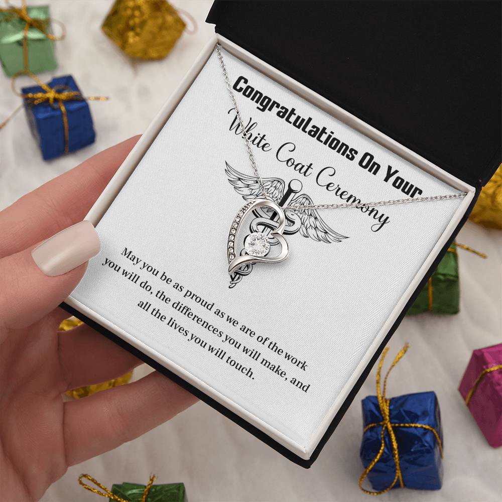 Congratulations On Your White Coat Ceremony You Can Conquer Necklace You Are Amazing Necklace Personal Development Jewelry Motivational Jewelry Gift From Dad Meaningful Gift For Graduates New Chapter Necklace Congratulations Necklace