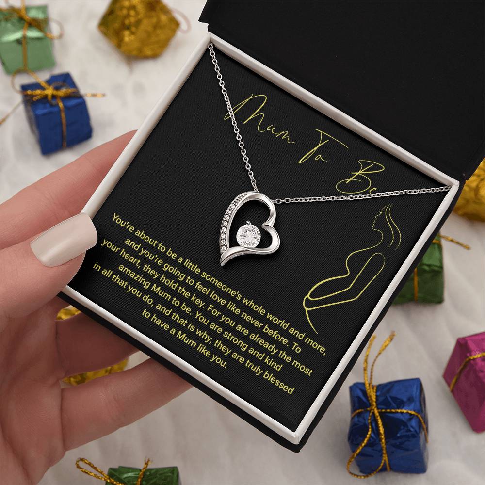 Mum To Be Pregnancy Necklace – Sentimental Gift Box
