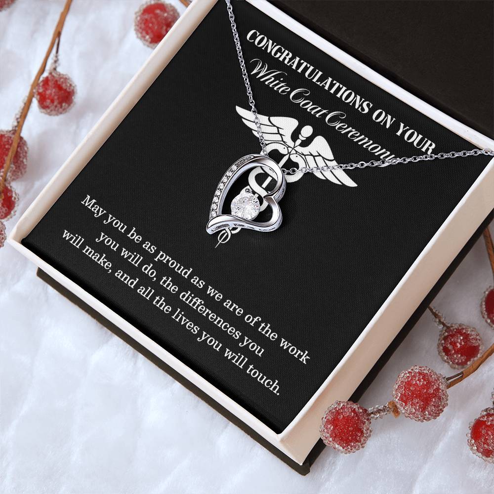 Congratulations On Your White Coat Ceremony You Can Conquer Necklace Enjoy The Journey Necklace Personal Growth Jewelry Motivational Jewelry Meaningful Gift For Graduates Achievements Necklace Congratulations Necklace White Coat Ceremony