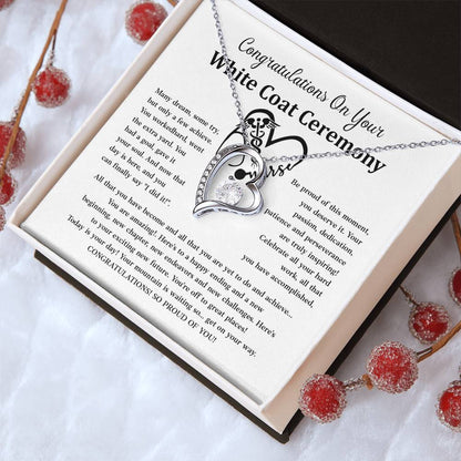 Congratulations On Your White Coat Ceremony You Can Conquer Necklace New Chapter Necklace Personal Growth Jewelry Motivational Jewelry White Coat Ceremony Congratulations Necklace Meaningful Gift For Graduates Emotional Connection Necklace