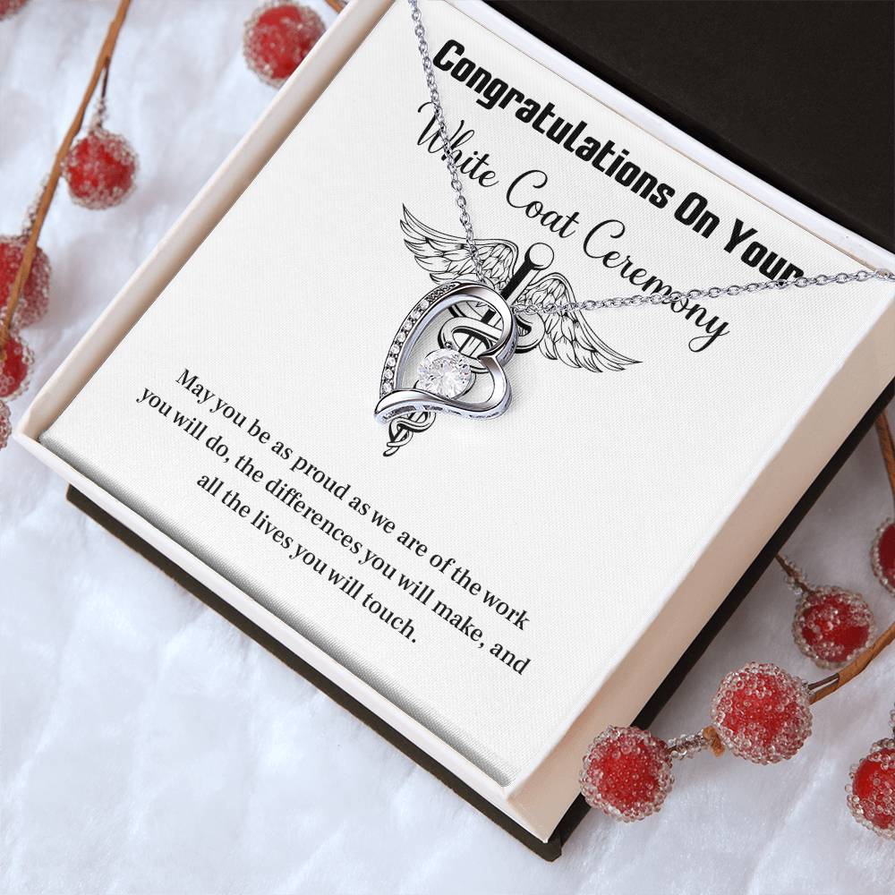 Congratulations On Your White Coat Ceremony You Can Conquer Necklace You Are Amazing Necklace Personal Development Jewelry Motivational Jewelry Gift From Dad Meaningful Gift For Graduates New Chapter Necklace Congratulations Necklace