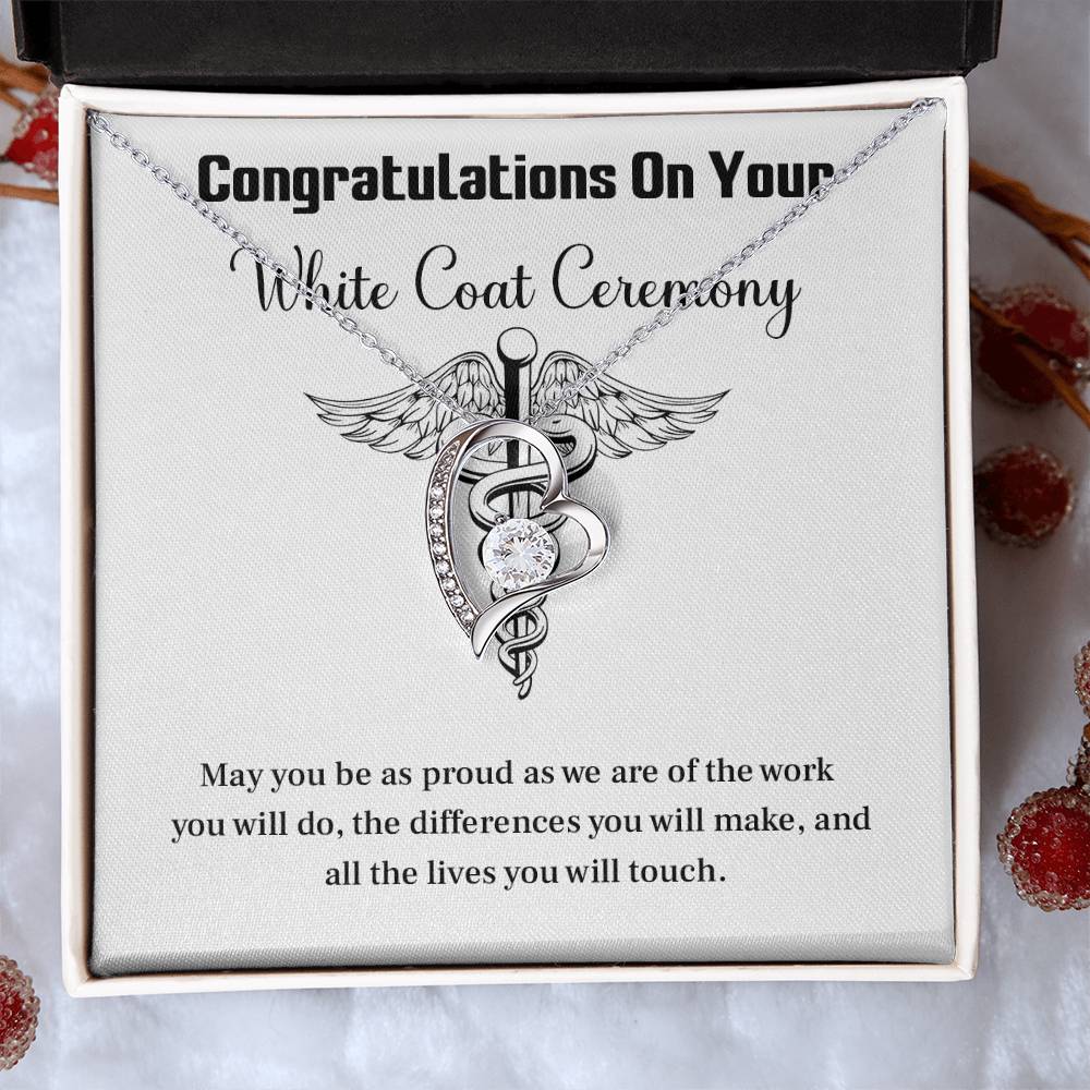 Congratulations On Your White Coat Ceremony You Can Conquer Necklace You Are Amazing Necklace Personal Development Jewelry Motivational Jewelry Gift From Dad Meaningful Gift For Graduates New Chapter Necklace Congratulations Necklace