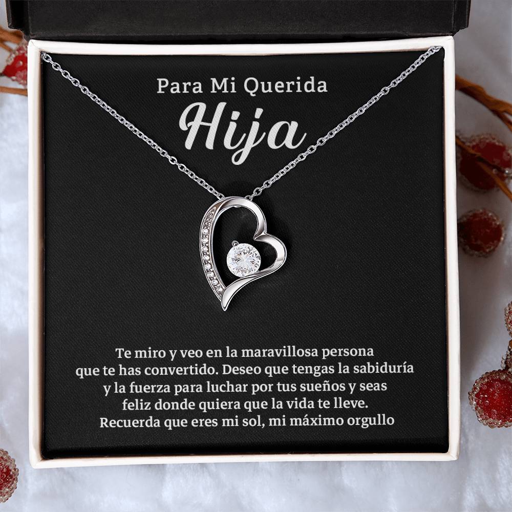 Collar Inspirador Para Mi Querida Hija Regalo Collar Para Hija Collar Sentimental Para Hija Regalo De Orgullo Para Hija Collar De Aliento Para Hija Regalo De Madre A Hija Regalo Especial Para Hija De Mamá Regalo Significativo Para Hija