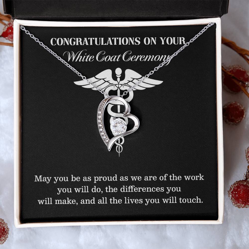 Congratulations On Your White Coat Ceremony You Can Conquer Necklace Enjoy The Journey Necklace Personal Growth Jewelry Motivational Jewelry Meaningful Gift For Graduates Achievements Necklace Congratulations Necklace White Coat Ceremony