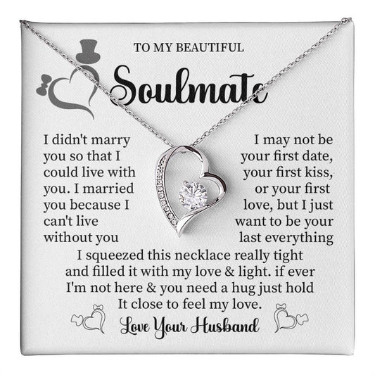 To My beautiful soulmate i didn't marry