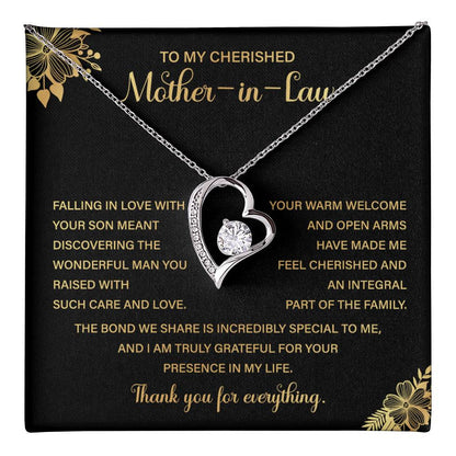 Necklace Gift for Mother-in-Law from Bride