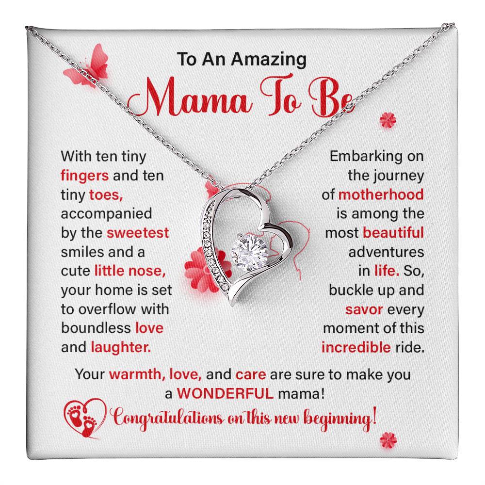 Mama to Be Necklace Gift for Pregnant Women