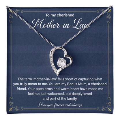 Jewelry Gift for Special Mother-in-law With Message Card