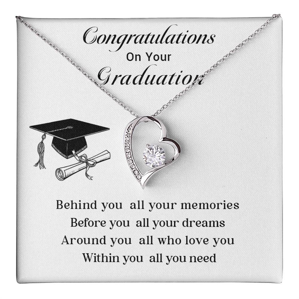 Congratulations On Your Graduation Necklace Graduation Necklace Gift Necklace For Graduate’s Special Day Gift For Graduate’s New Journey Necklace For Graduate’s Memories Gift For Graduate’s Success Emotional Gift For Graduates