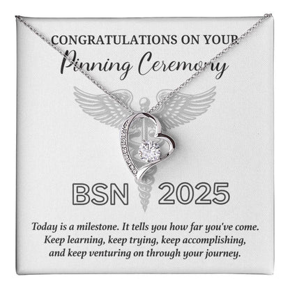 Pinning Ceremony Necklace Gift For Her With Gift Box