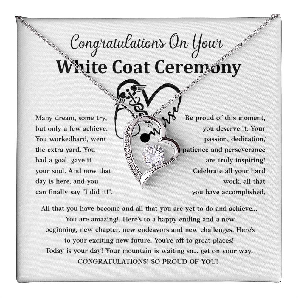 Congratulations On Your White Coat Ceremony You Can Conquer Necklace New Chapter Necklace Personal Growth Jewelry Motivational Jewelry White Coat Ceremony Congratulations Necklace Meaningful Gift For Graduates Emotional Connection Necklace