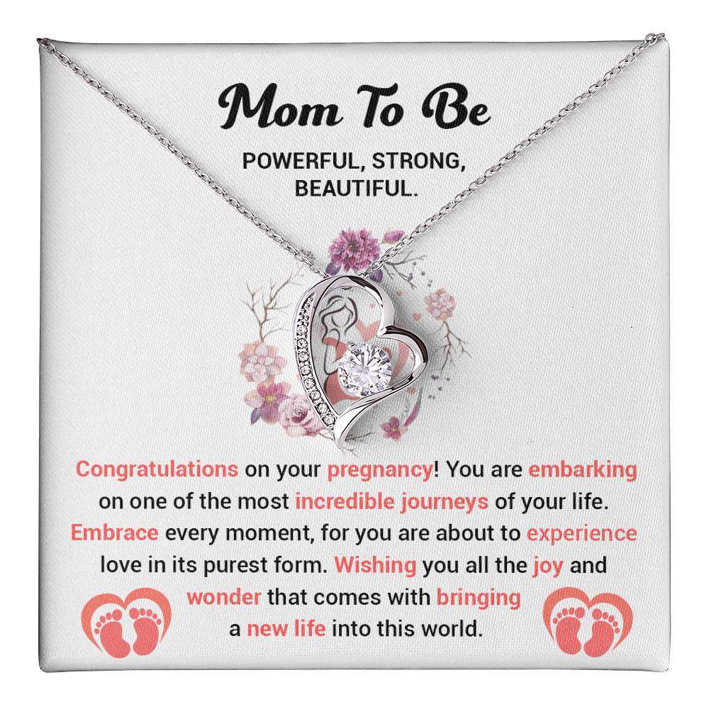 Pregnancy Necklace Gift for Mom To Be