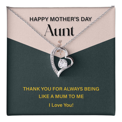 Mother’s Day Gift for Aunt – Like a Mum Necklace