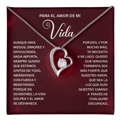 Spanish Love Necklace Gift for Wife or Girlfriend
