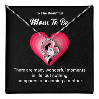 Mom To Be Necklace Gift – Heartfelt Gift Box