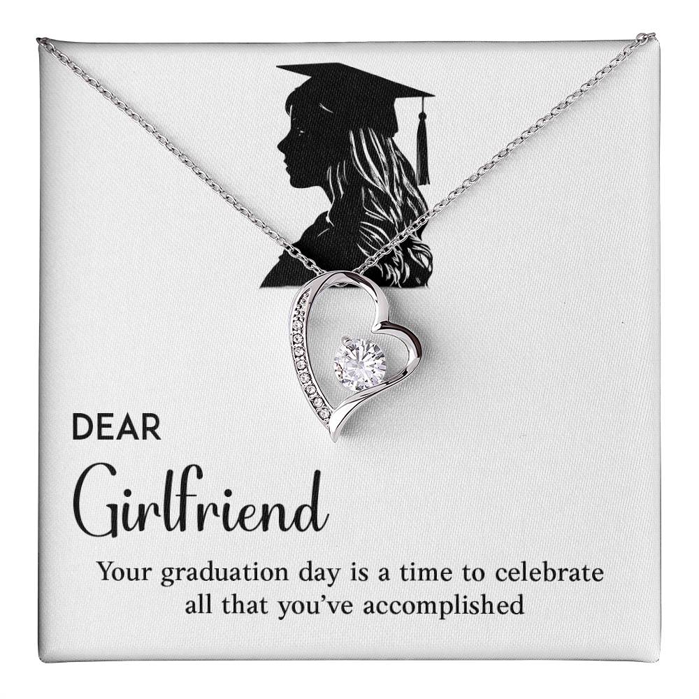 Dear Girlfriend Necklace Graduation Necklace Gift Necklace For Graduation Day Sentimental Graduation Gift Proud Partner Graduation Gift Necklace For New Beginnings Gift For Girlfriend’s Graduation Necklace For Future Success Gift For Girlfriend