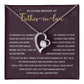 Loss of Father-in-Law Necklace with Message Card