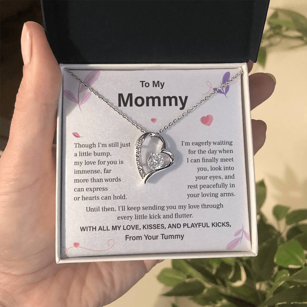 To My Mommy Necklace from Baby Bump