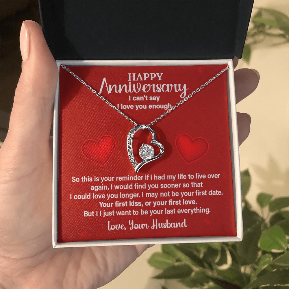 Anniversary Necklace – Promise Gift For Wife
