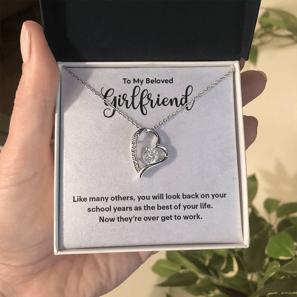 Funny Graduation Necklace Gift for Girlfriend