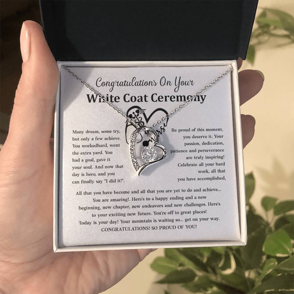 Congratulations On Your White Coat Ceremony You Can Conquer Necklace New Chapter Necklace Personal Growth Jewelry Motivational Jewelry White Coat Ceremony Congratulations Necklace Meaningful Gift For Graduates Emotional Connection Necklace