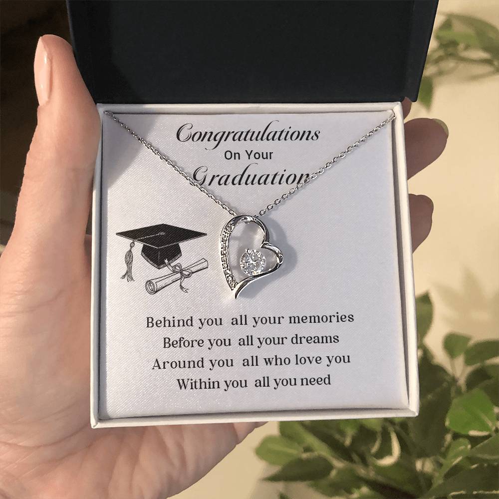 Congratulations On Your Graduation Necklace Graduation Necklace Gift Necklace For Graduate’s Special Day Gift For Graduate’s New Journey Necklace For Graduate’s Memories Gift For Graduate’s Success Emotional Gift For Graduates