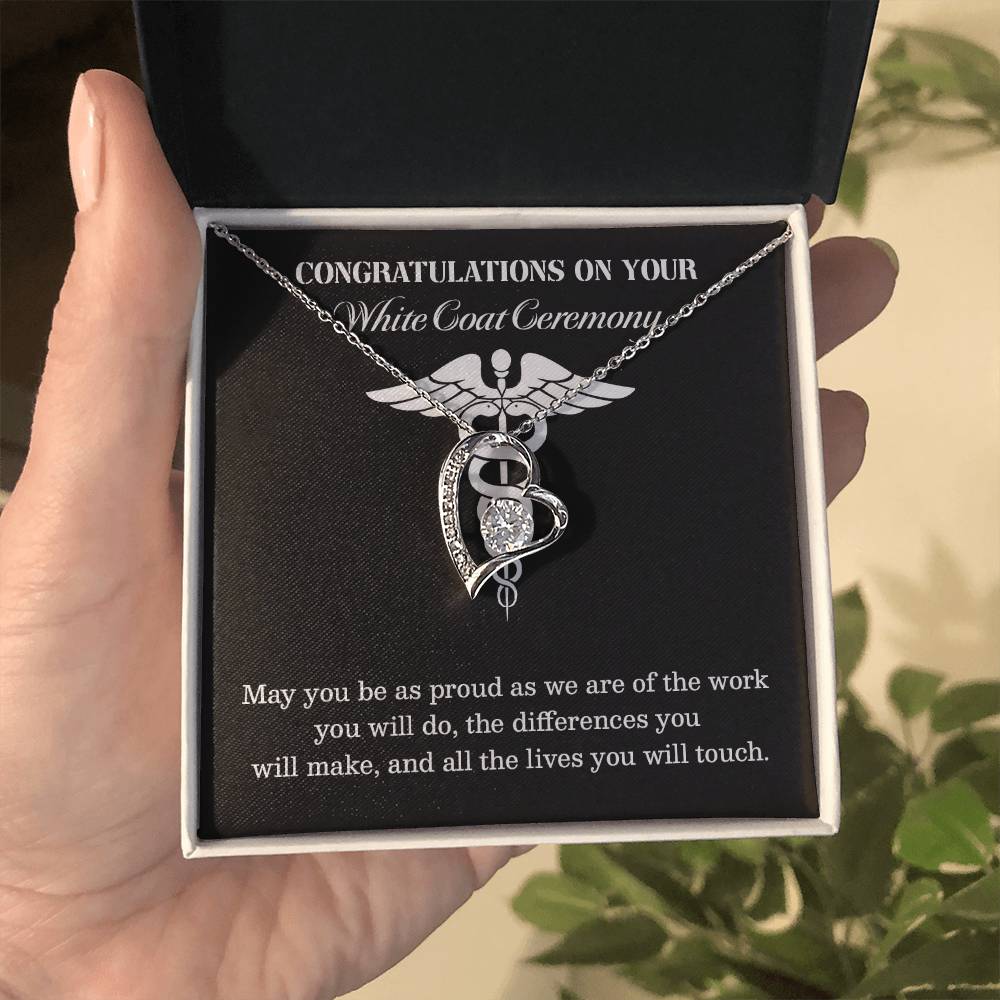 Congratulations On Your White Coat Ceremony You Can Conquer Necklace Enjoy The Journey Necklace Personal Growth Jewelry Motivational Jewelry Meaningful Gift For Graduates Achievements Necklace Congratulations Necklace White Coat Ceremony