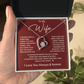 To my Wife
