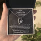 To My Smokin' Hot Soulmate Necklace For Anniversary Gift For Wife Girlfriend, Christmas Gift For Her, Soulmate Jewelry With Hot Message Card.