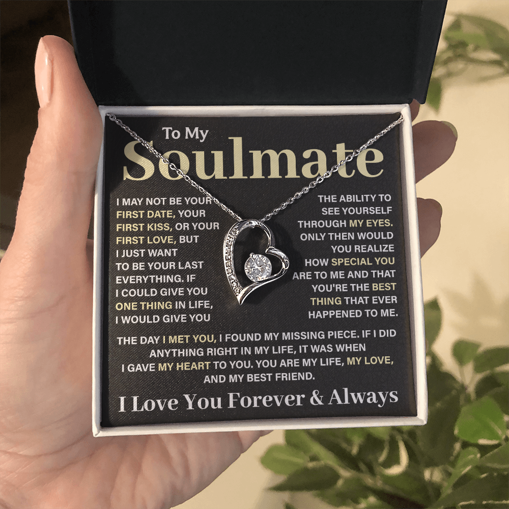 To my soulmate