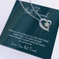 To My Best Friend, Valentine's Day Necklace Gift Thank You For Your Unwavering Support Difficult Moments Jewelry Heartfelt Appreciation Gift Meaningful Gift Thankful For Your Friendship Necklace Our Beautiful Connection Jewelry Gift