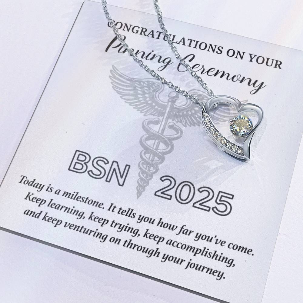 Pinning Ceremony Necklace Gift For Her With Gift Box