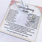 Extraordinary Mom Necklace Gift with Message Card