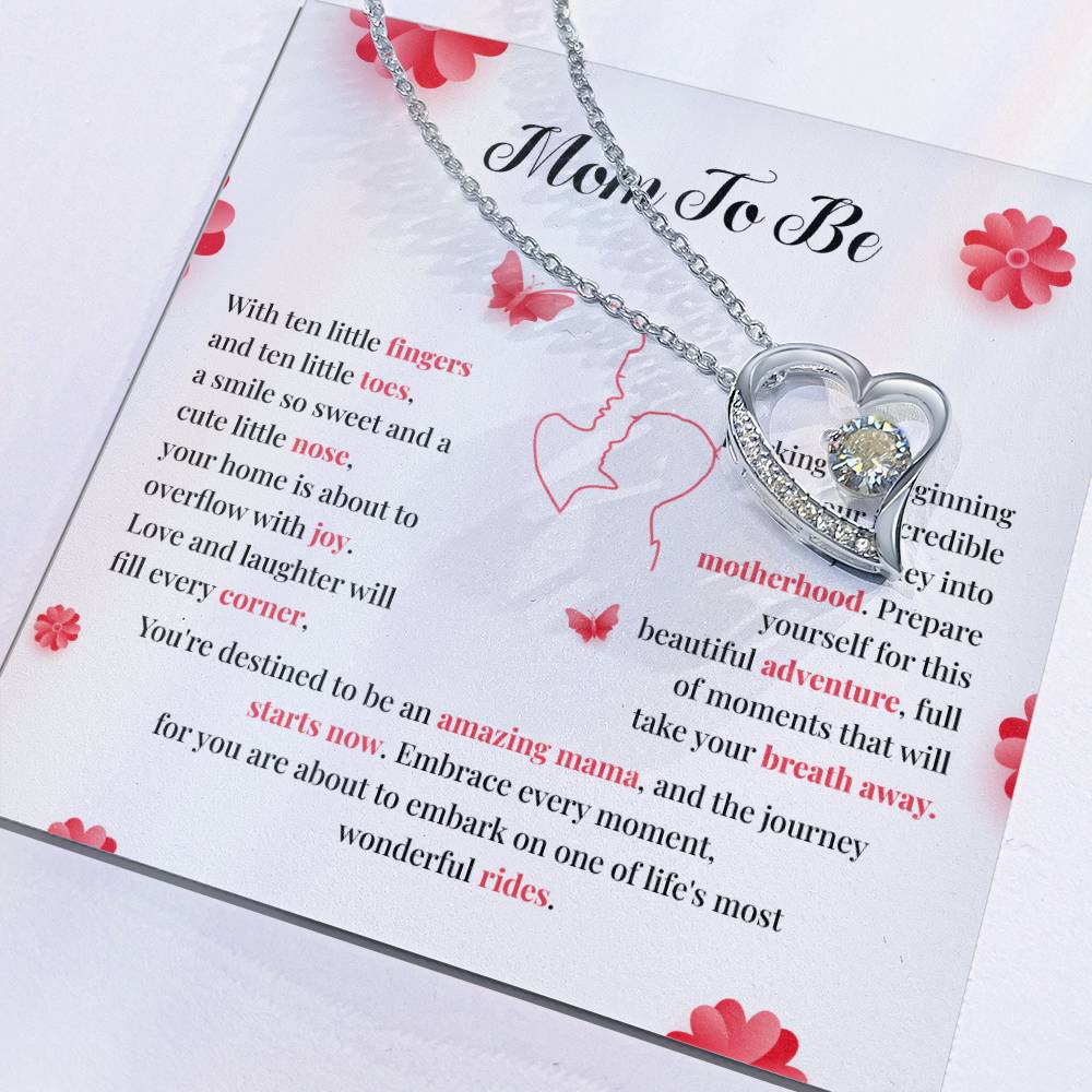 Mom to Be Necklace Gift for Pregnant Wife