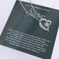 In Loving Memory Necklace For Sister – Sentimental Memorial Jewelry Gift, 'always In Your Heart,' Comforting Keepsake For Love And Cherished Memories