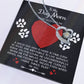 Valentine’s Gift for Dog Mom with Message Card