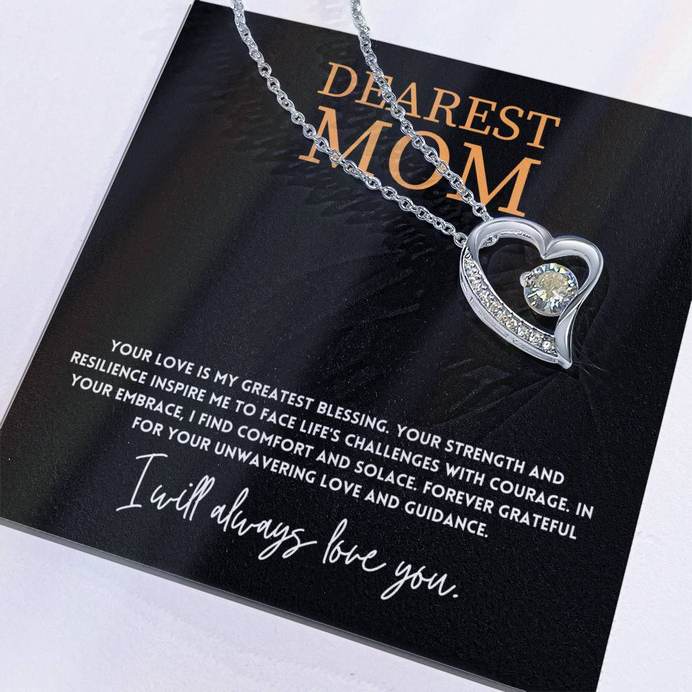 Dearest Mom, Best Necklace Gift For Mother Day Inspirational Necklace Gift Thoughtful Necklace Gift Best Mother’s Day Necklace Gift Jewelry Gift Meaningful Necklace Gift Sentimental Necklace Gift Thoughtful Jewelry