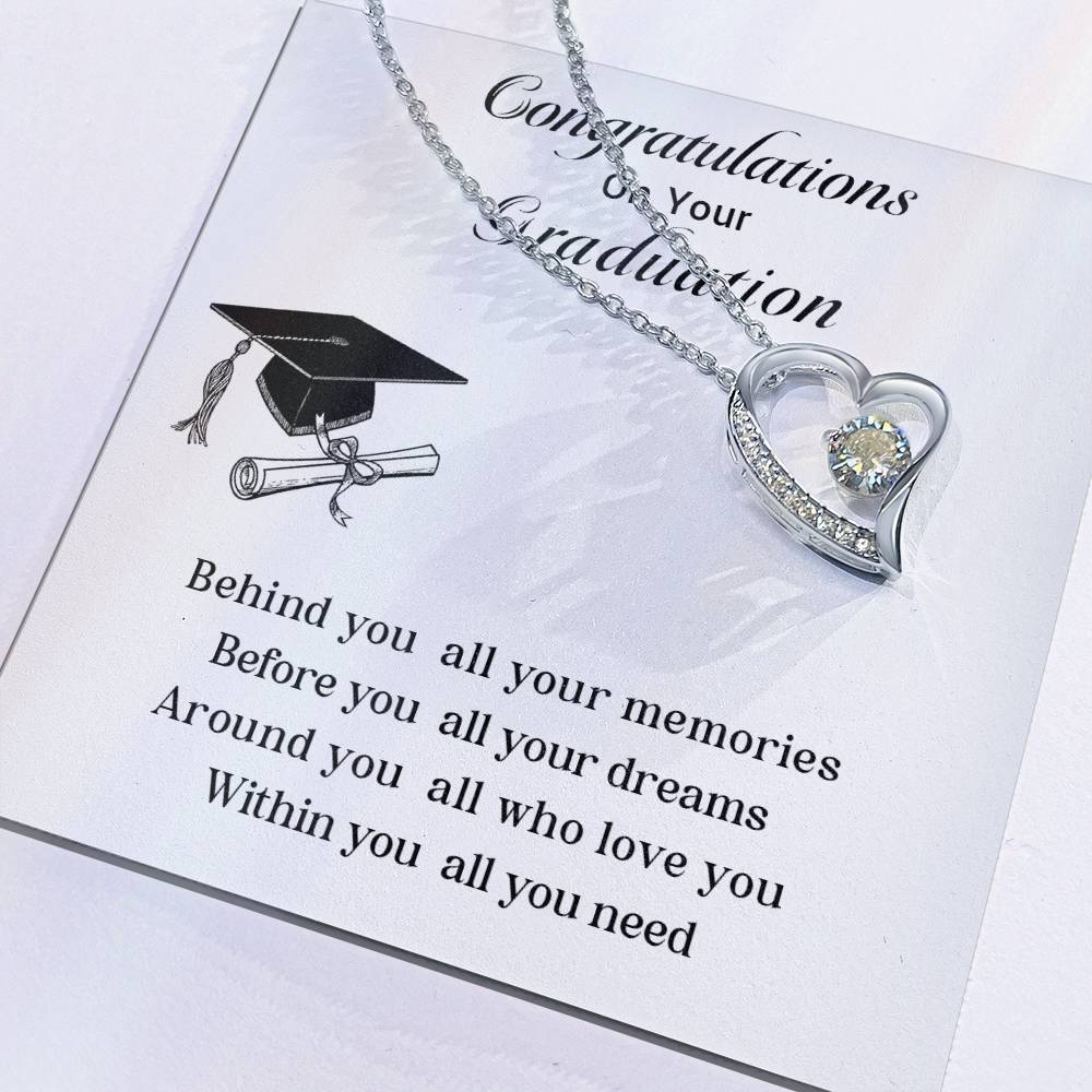 Congratulations On Your Graduation Necklace Graduation Necklace Gift Necklace For Graduate’s Special Day Gift For Graduate’s New Journey Necklace For Graduate’s Memories Gift For Graduate’s Success Emotional Gift For Graduates