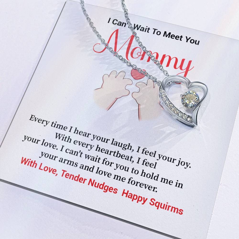Baby Bump to Mommy Necklace – Heartfelt Gift Box