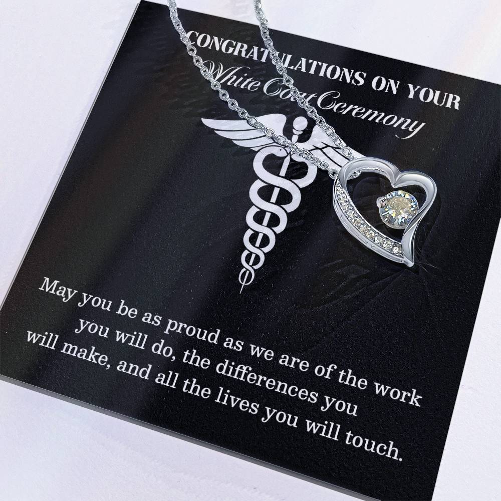 Congratulations On Your White Coat Ceremony You Can Conquer Necklace Enjoy The Journey Necklace Personal Growth Jewelry Motivational Jewelry Meaningful Gift For Graduates Achievements Necklace Congratulations Necklace White Coat Ceremony