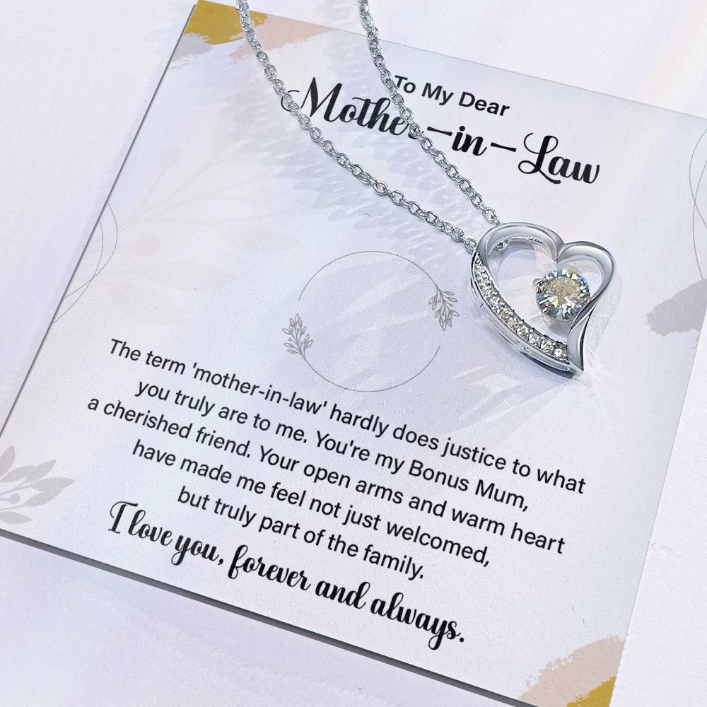 Mother-in-Law Necklace Gift from Daughter-in-Law