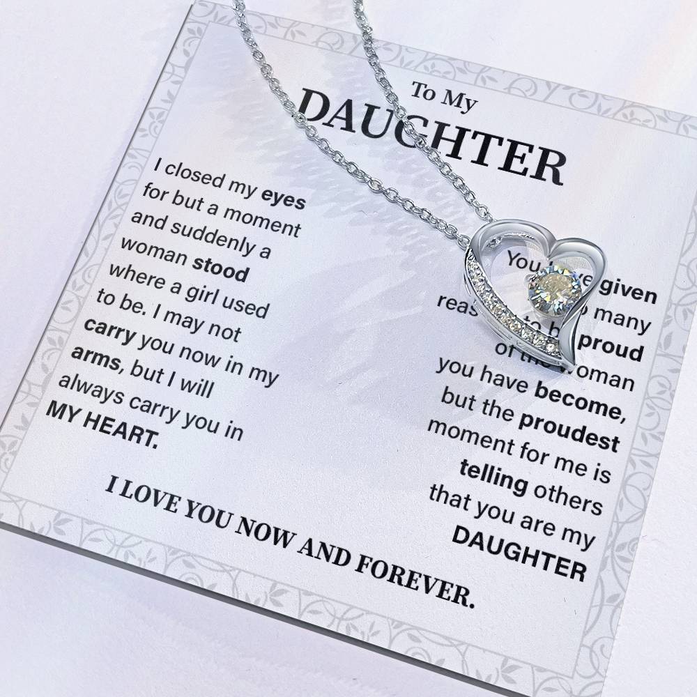 To my daughter i closed my eyes.