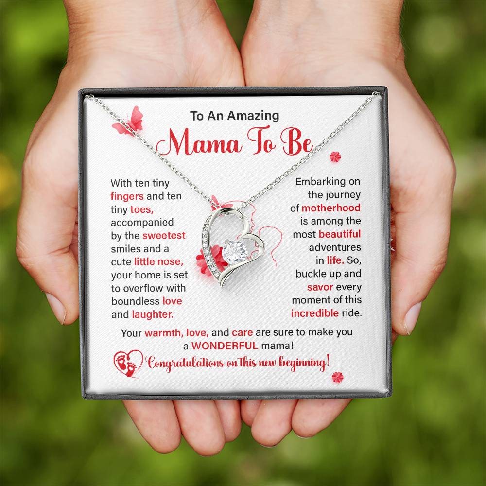 Mama to Be Necklace Gift for Pregnant Women