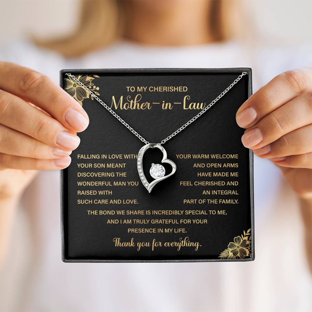 Necklace Gift for Mother-in-Law from Bride