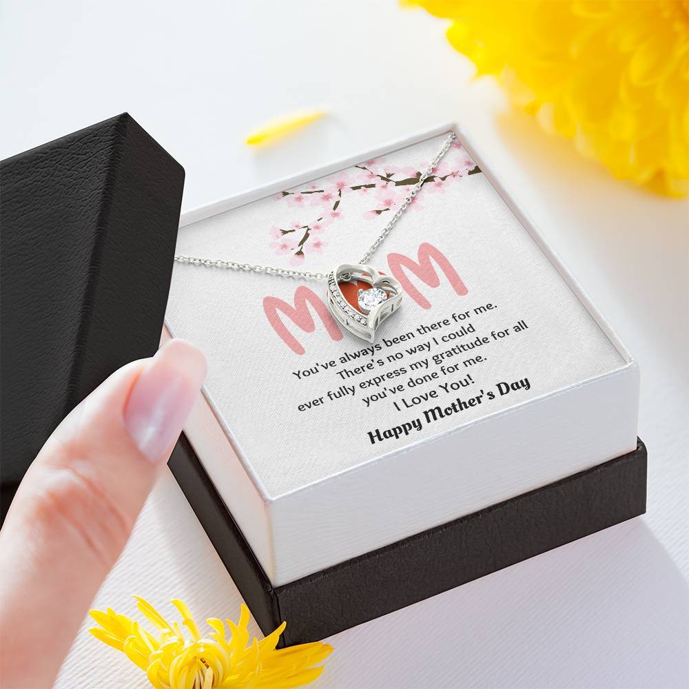 Mother’s Day Necklace Gift for Mom – Jewelry Box