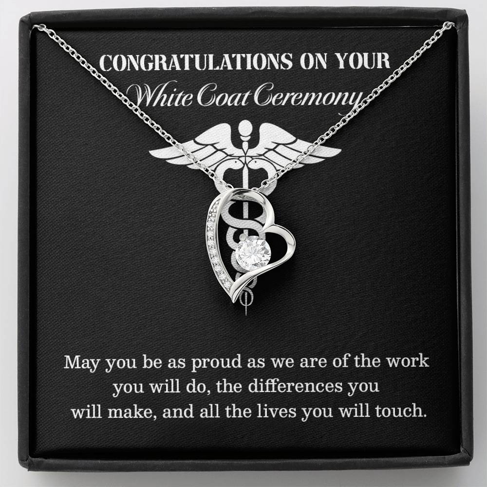 Congratulations On Your White Coat Ceremony You Can Conquer Necklace Enjoy The Journey Necklace Personal Growth Jewelry Motivational Jewelry Meaningful Gift For Graduates Achievements Necklace Congratulations Necklace White Coat Ceremony