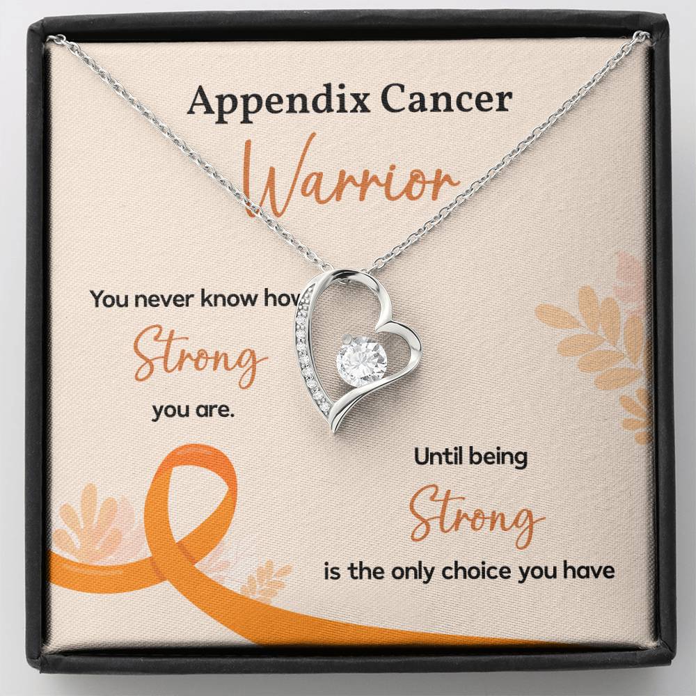 Appendix Cancer Warrior Gift – Message Card Inside