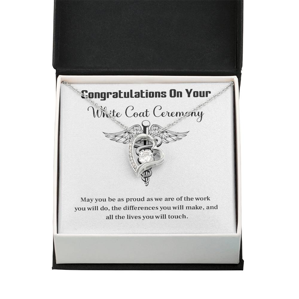 Congratulations On Your White Coat Ceremony You Can Conquer Necklace You Are Amazing Necklace Personal Development Jewelry Motivational Jewelry Gift From Dad Meaningful Gift For Graduates New Chapter Necklace Congratulations Necklace