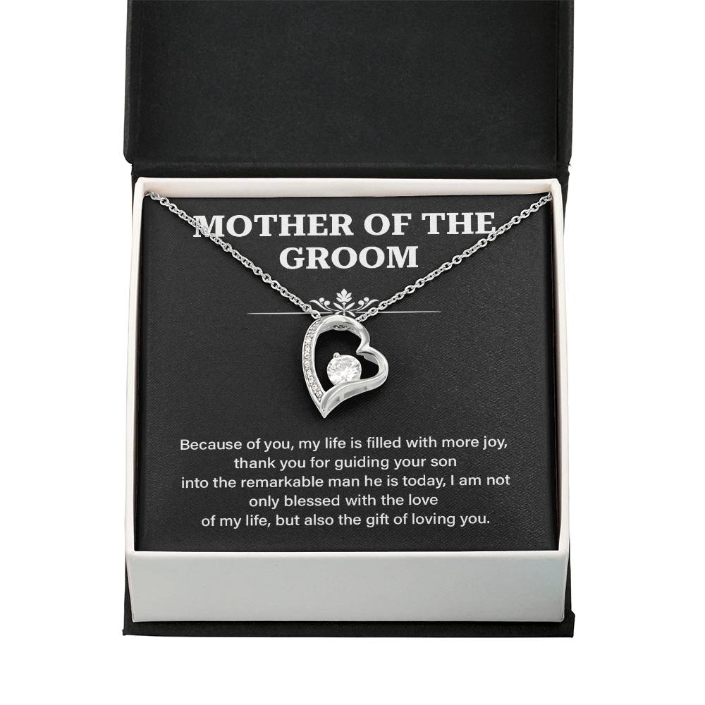 To The Mother Of The Groom Mother Of The Groom Necklace Gift Sentimental Jewelry For Mother Of The Groom Jewelry Gift For Groom's Mom Special Gift For Groom's Mom Meaningful Gift For Groom's Mother Supportive Gift For Mother Unique Gift For Mother