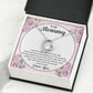 Mommy Necklace Gift from Bump with Message Card